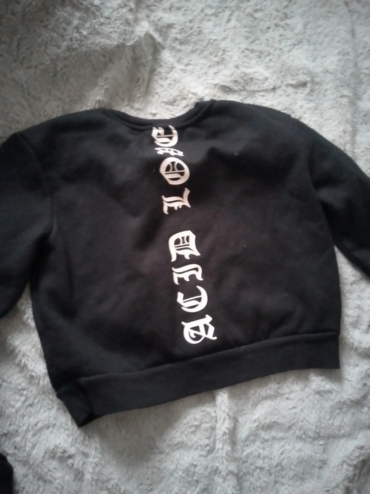 Black sweatshirt size XS – photo 5